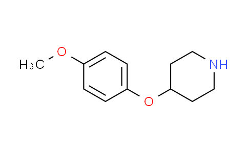 CAS No. 162402-33-7, 4-(4-methoxyphenoxy)piperidine