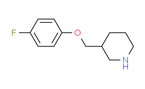 CAS No. 142220-38-0, 3-[(4-fluorophenoxy)methyl]piperidine