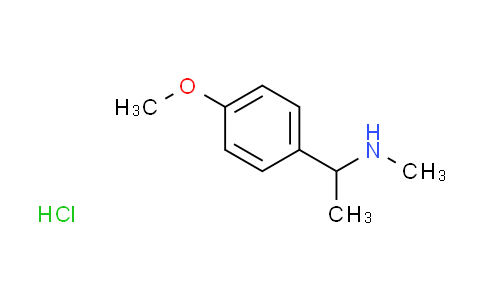CAS No. 1185377-38-1, [1-(4-methoxyphenyl)ethyl]methylamine hydrochloride