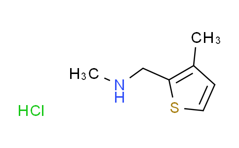 CAS No. 860710-37-8, N-methyl-1-(3-methyl-2-thienyl)methanamine hydrochloride