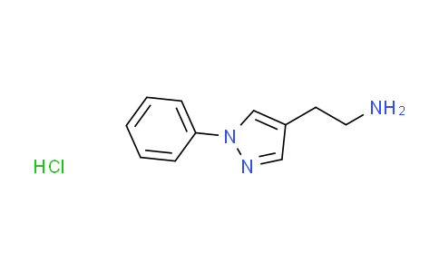 CAS No. 1185292-99-2, [2-(1-phenyl-1H-pyrazol-4-yl)ethyl]amine hydrochloride