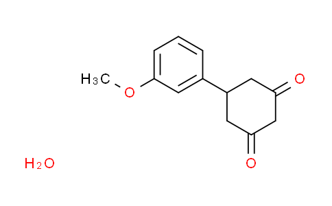 CAS No. 1255717-24-8, 5-(3-methoxyphenyl)-1,3-cyclohexanedione hydrate