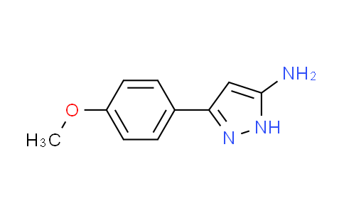 CAS No. 19541-95-8, 3-(4-methoxyphenyl)-1H-pyrazol-5-amine