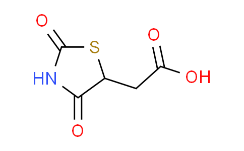 CAS No. 875-97-8, (2,4-dioxo-1,3-thiazolidin-5-yl)acetic acid