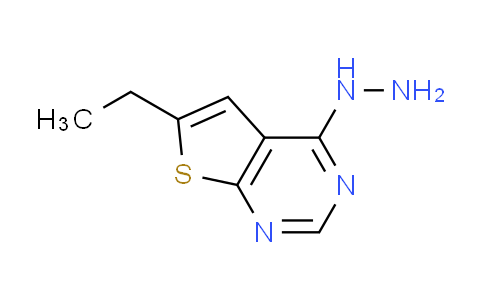 CAS No. 439692-51-0, 6-ethyl-4-hydrazinothieno[2,3-d]pyrimidine