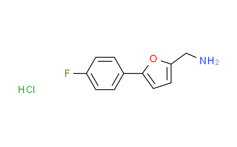 CAS No. 1170025-48-5, {[5-(4-fluorophenyl)-2-furyl]methyl}amine hydrochloride