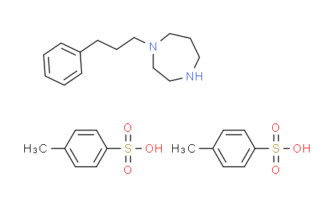 CAS No. 1255717-85-1, 1-(3-phenylpropyl)-1,4-diazepane bis(4-methylbenzenesulfonate)