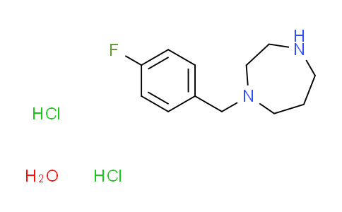 CAS No. 1049733-90-5, 1-(4-fluorobenzyl)-1,4-diazepane dihydrochloride hydrate