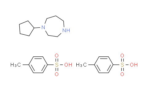 CAS No. 1255718-36-5, 1-cyclopentyl-1,4-diazepane bis(4-methylbenzenesulfonate)