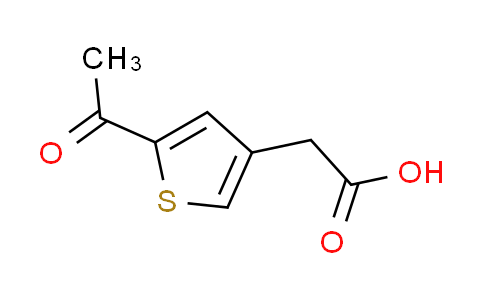 CAS No. 41908-06-9, (5-acetyl-3-thienyl)acetic acid