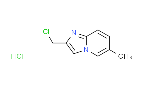 CAS No. 1052552-08-5, 2-(chloromethyl)-6-methylimidazo[1,2-a]pyridine hydrochloride