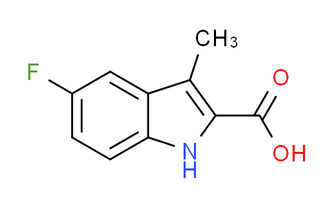CAS No. 16381-46-7, 5-fluoro-3-methyl-1H-indole-2-carboxylic acid