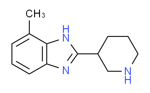 CAS No. 933682-42-9, 7-methyl-2-piperidin-3-yl-1H-benzimidazole