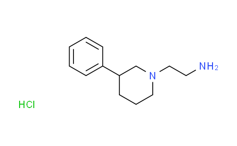 CAS No. 1185328-78-2, [2-(3-phenyl-1-piperidinyl)ethyl]amine hydrochloride