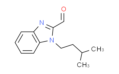 CAS No. 610275-03-1, 1-(3-methylbutyl)-1H-benzimidazole-2-carbaldehyde