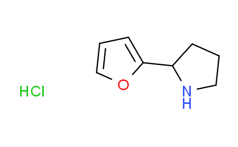 CAS No. 1049729-10-3, 2-(2-furyl)pyrrolidine hydrochloride