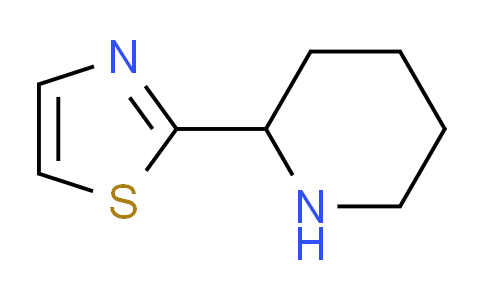 CAS No. 526183-08-4, 2-(1,3-thiazol-2-yl)piperidine