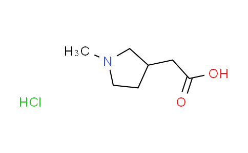CAS No. 1071634-26-8, (1-methyl-3-pyrrolidinyl)acetic acid hydrochloride