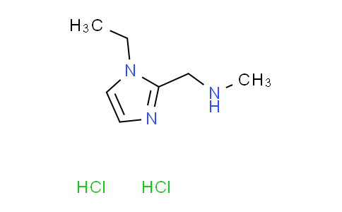 CAS No. 1189438-04-7, [(1-ethyl-1H-imidazol-2-yl)methyl]methylamine dihydrochloride