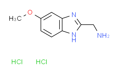 CAS No. 1255717-63-5, [(5-methoxy-1H-benzimidazol-2-yl)methyl]amine dihydrochloride