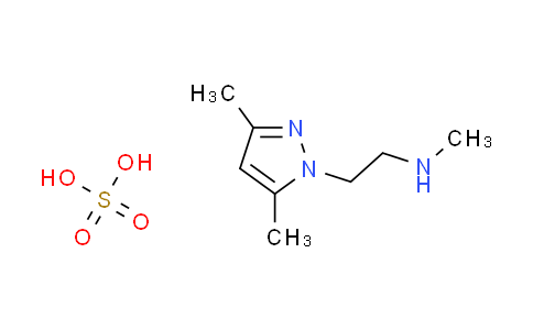 CAS No. 1262770-79-5, [2-(3,5-dimethyl-1H-pyrazol-1-yl)ethyl]methylamine sulfate
