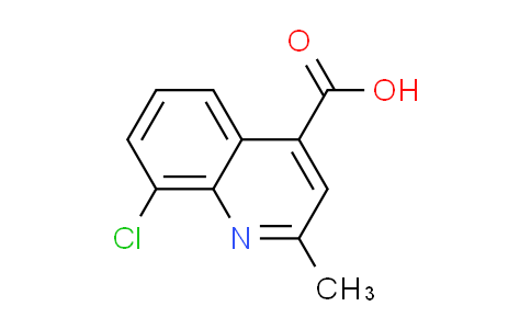 CAS No. 52413-67-9, 8-chloro-2-methyl-4-quinolinecarboxylic acid