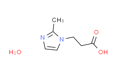 CAS No. 1185476-83-8, 3-(2-methyl-1H-imidazol-1-yl)propanoic acid hydrate