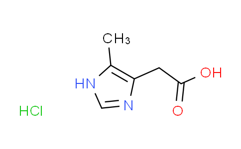 CAS No. 60093-52-9, (5-methyl-1H-imidazol-4-yl)acetic acid hydrochloride