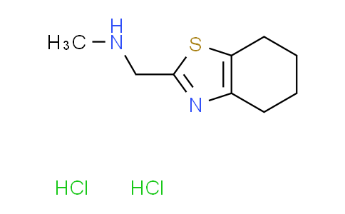 CAS No. 1269036-35-2, N-methyl-1-(4,5,6,7-tetrahydro-1,3-benzothiazol-2-yl)methanamine dihydrochloride