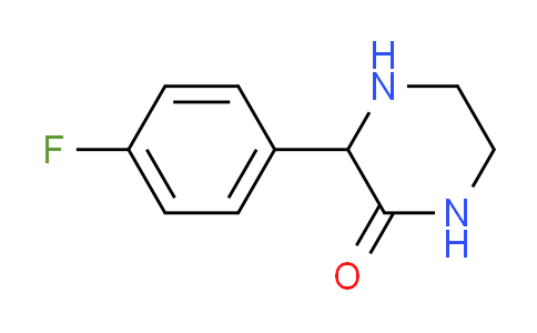 CAS No. 85606-96-8, 3-(4-fluorophenyl)piperazin-2-one