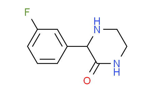 CAS No. 1174207-64-7, 3-(3-fluorophenyl)piperazin-2-one
