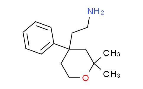 CAS No. 126317-99-5, 2-(2,2-dimethyl-4-phenyltetrahydro-2H-pyran-4-yl)ethanamine