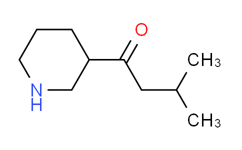 CAS No. 959237-21-9, 3-methyl-1-piperidin-3-ylbutan-1-one