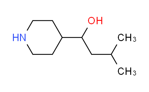 CAS No. 915921-27-6, 3-methyl-1-piperidin-4-ylbutan-1-ol