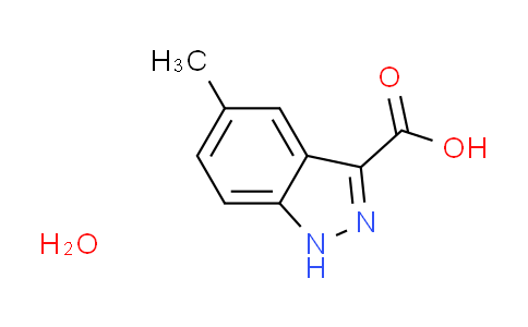 CAS No. 1638221-34-7, 5-methyl-1H-indazole-3-carboxylic acid hydrate