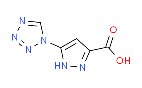 CAS No. 1039008-40-6, 5-(1H-tetrazol-1-yl)-1H-pyrazole-3-carboxylic acid