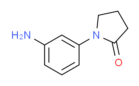 CAS No. 31992-43-5, 1-(3-aminophenyl)pyrrolidin-2-one