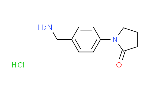 CAS No. 1170201-85-0, 1-[4-(aminomethyl)phenyl]-2-pyrrolidinone hydrochloride