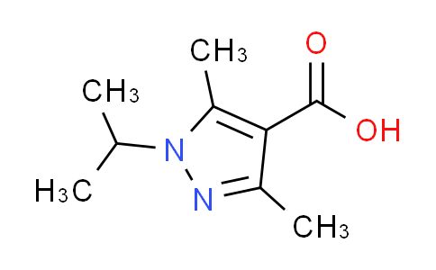 CAS No. 1007542-01-9, 1-isopropyl-3,5-dimethyl-1H-pyrazole-4-carboxylic acid