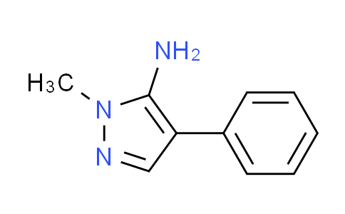 CAS No. 30823-52-0, 1-methyl-4-phenyl-1H-pyrazol-5-amine