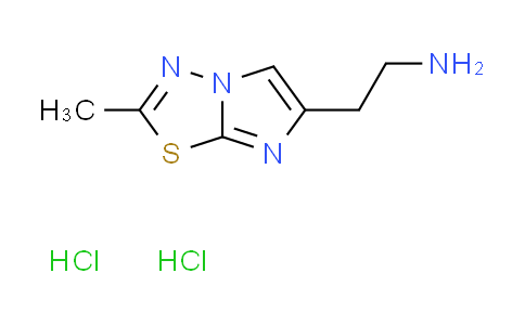 CAS No. 1268982-24-6, [2-(2-methylimidazo[2,1-b][1,3,4]thiadiazol-6-yl)ethyl]amine dihydrochloride