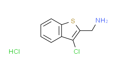 CAS No. 1390654-86-0, [(3-chloro-1-benzothien-2-yl)methyl]amine hydrochloride