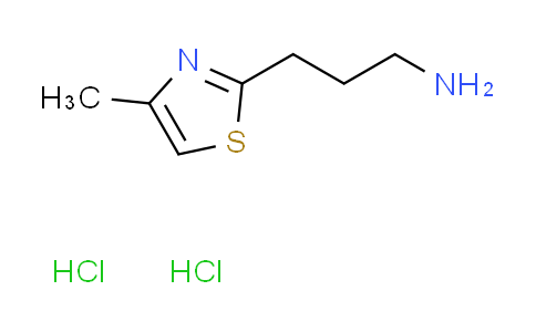 CAS No. 1269358-84-0, [3-(4-methyl-1,3-thiazol-2-yl)propyl]amine dihydrochloride