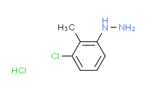 CAS No. 65208-12-0, (3-chloro-2-methylphenyl)hydrazine hydrochloride