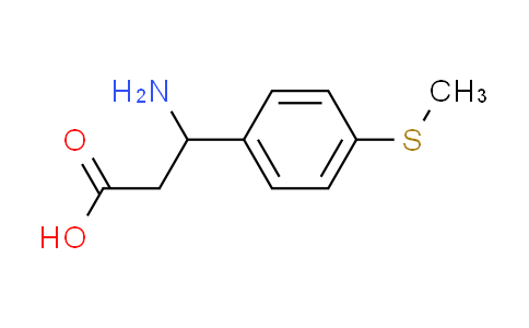 CAS No. 412925-13-4, 3-amino-3-[4-(methylthio)phenyl]propanoic acid