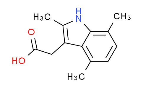 CAS No. 5435-43-8, (2,4,7-trimethyl-1H-indol-3-yl)acetic acid