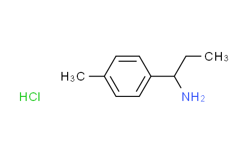 CAS No. 1185341-34-7, [1-(4-methylphenyl)propyl]amine hydrochloride