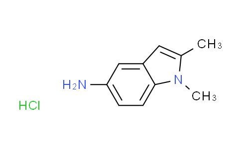 CAS No. 174274-98-7, 1,2-dimethyl-1H-indol-5-amine hydrochloride