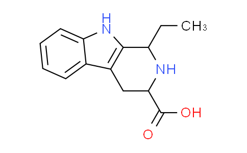CAS No. 109690-46-2, 1-ethyl-2,3,4,9-tetrahydro-1H-beta-carboline-3-carboxylic acid
