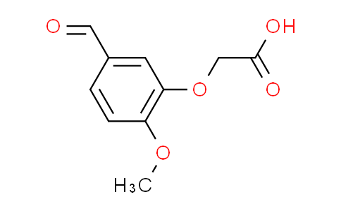 CAS No. 19728-22-4, (5-formyl-2-methoxyphenoxy)acetic acid